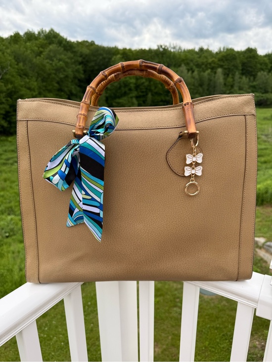 Gucci Handbags - Gucci Dianna  bamboo 17inch vintage bag